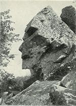 Profile Rock in Freetown State Forest, Massachusetts