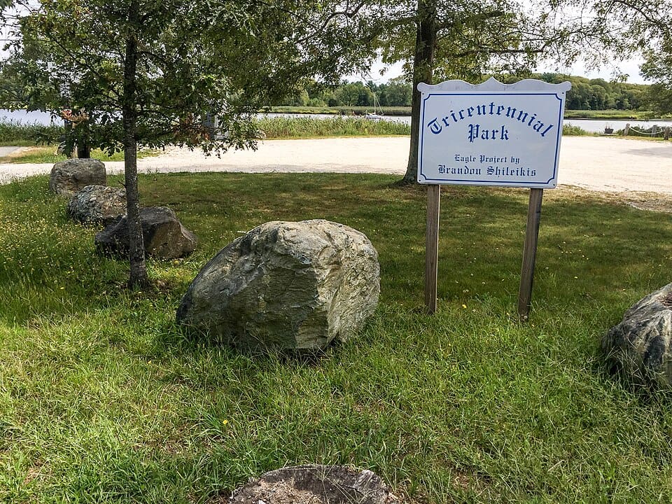 Tricentennial Park on the Taunton River in Dighton, Massachusetts